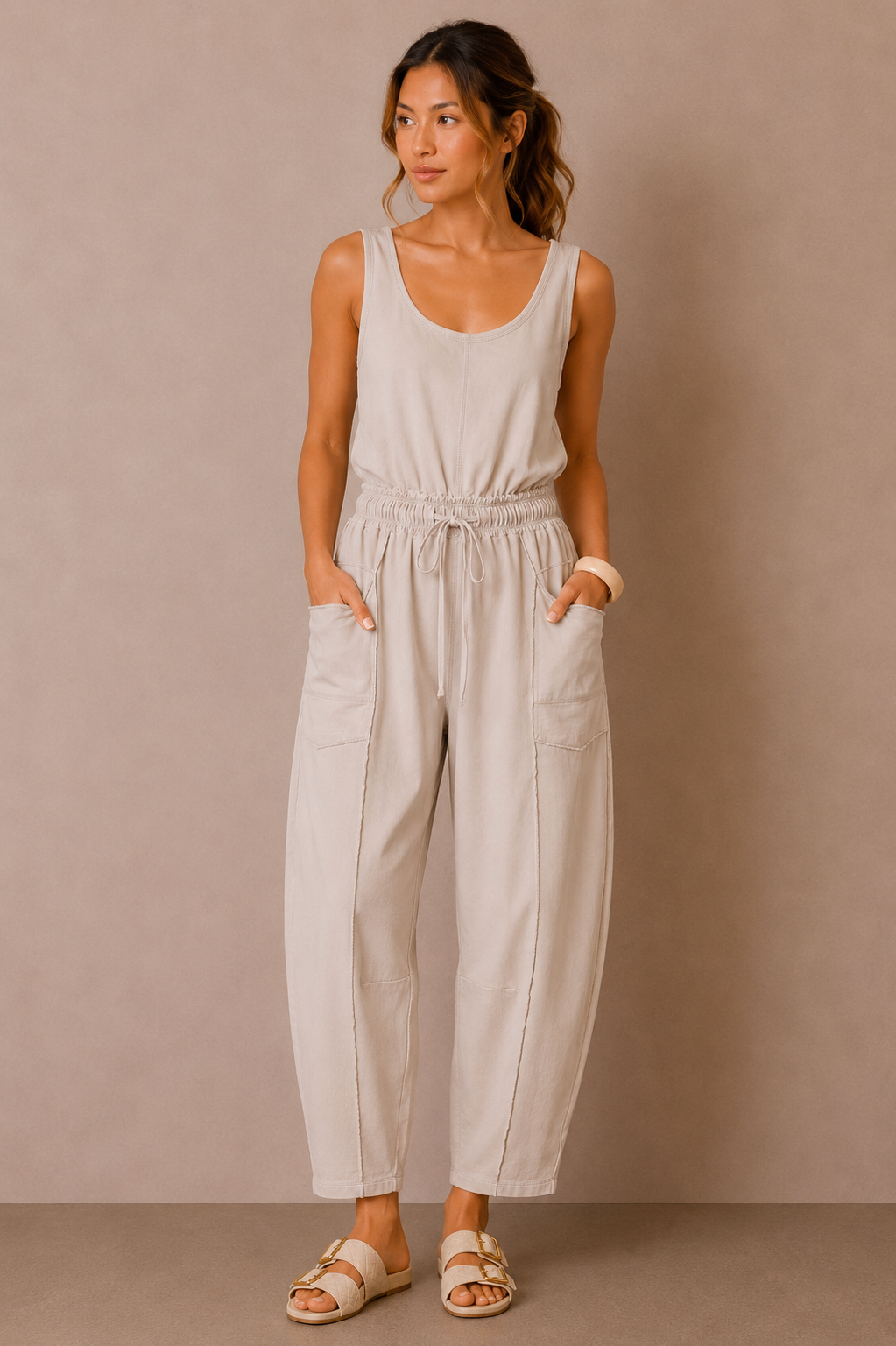 The Reverie Barrel Jumpsuit