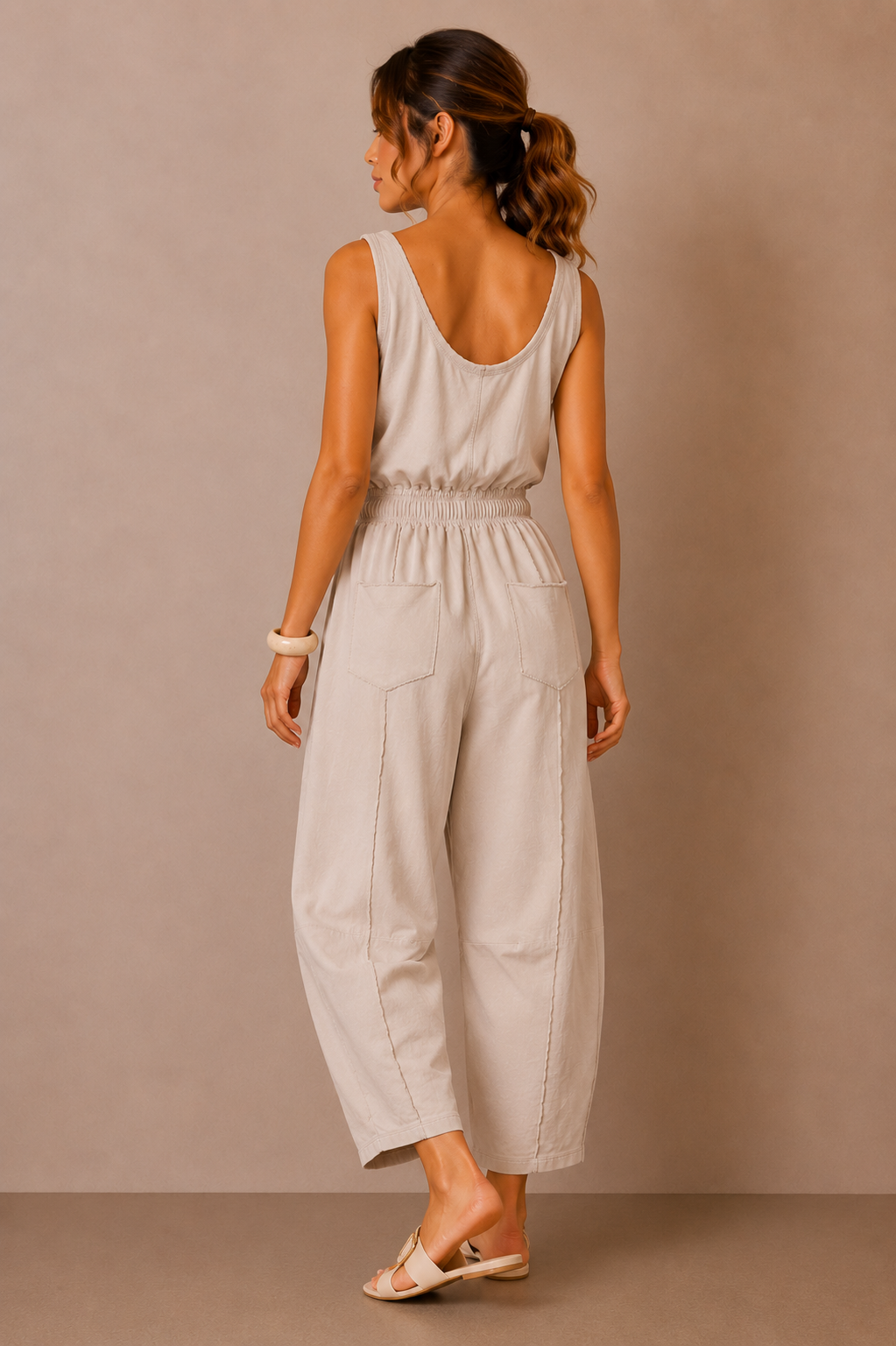 The Reverie Barrel Jumpsuit