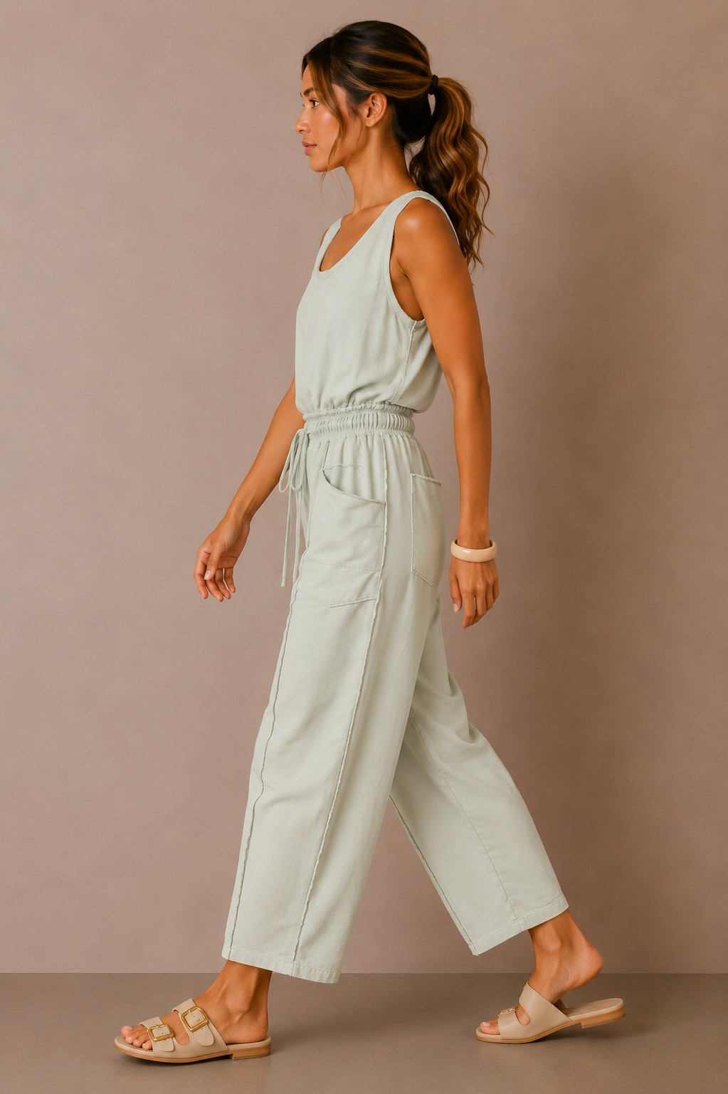 The Reverie Barrel Jumpsuit