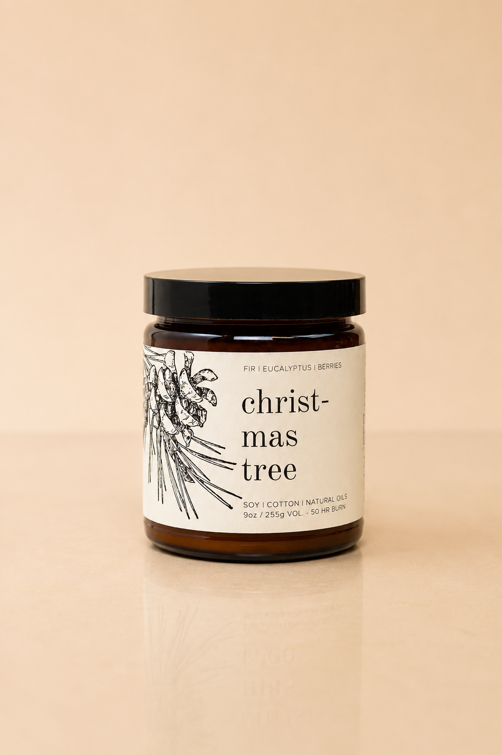 The Christmas Tree Soy Candle by Broken Top Brands