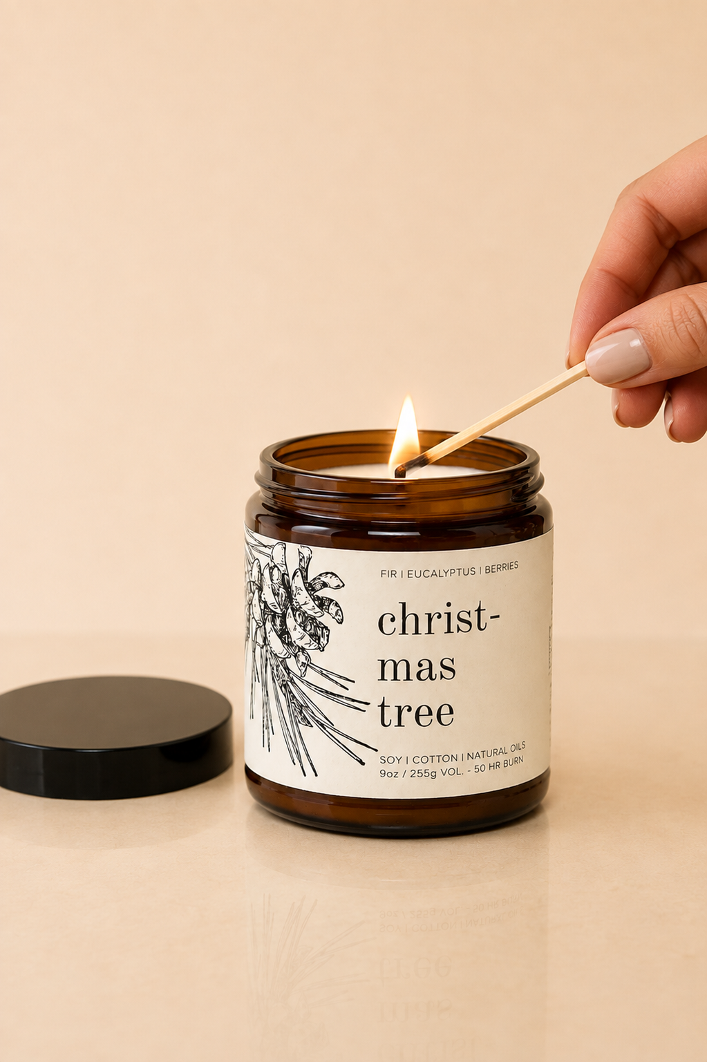 The Christmas Tree Soy Candle by Broken Top Brands