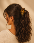 The Hand-Painted Mama Heart Claw Clip