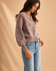 The Fallon Cable Knit Cardigan