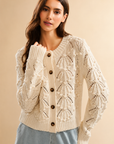 The Alora Textured Knit Cardigan