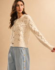 The Alora Textured Knit Cardigan