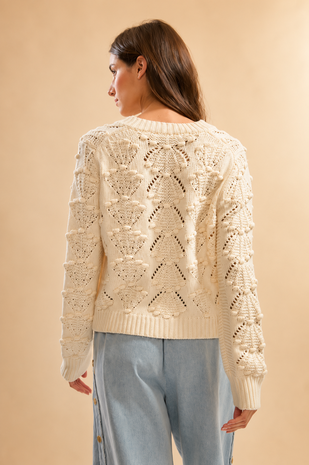 The Alora Textured Knit Cardigan