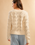 The Alora Textured Knit Cardigan