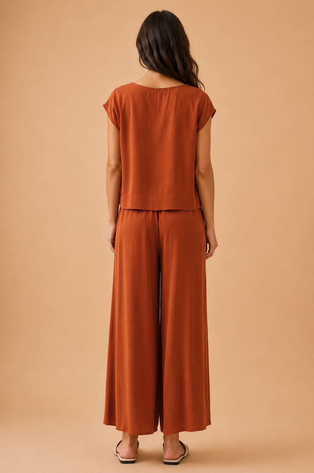 The Rumi Copper Top + Pant Set - Sold Separately