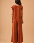 The Rumi Copper Top + Pant Set - Sold Separately