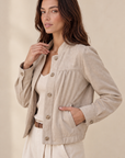 The Vale Vegan Suede Jacket