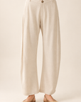 The Nora Oatmeal Barrel Pants