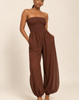 The Jasper Smocked Balloon Jumpsuit