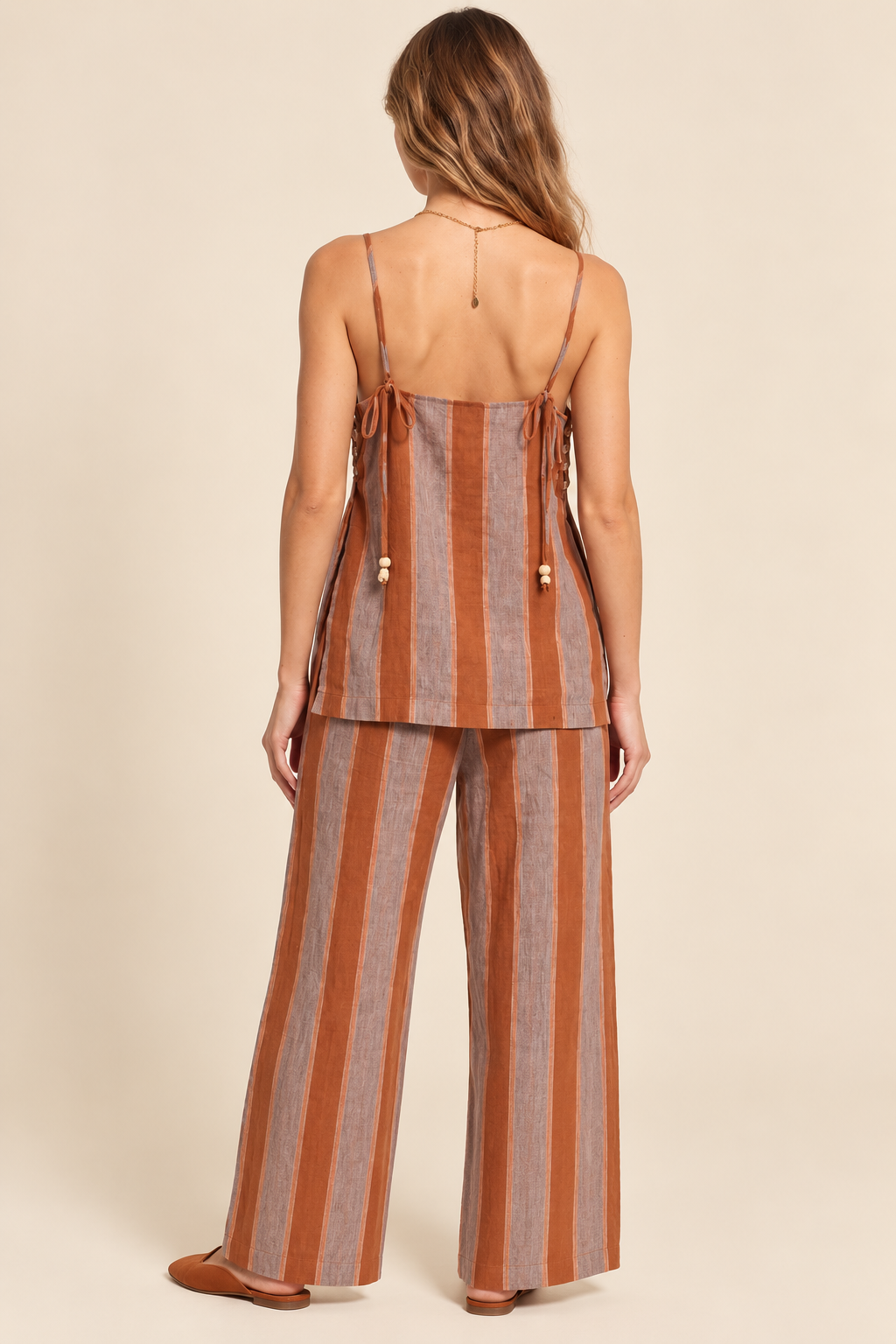 The Rio Striped Top + Pant Set - Sold Separately
