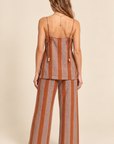 The Rio Striped Top + Pant Set - Sold Separately