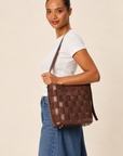 The Elva Woven Bucket Bag