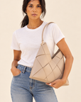 The Phaedra Vegan Leather Shoulder Bag