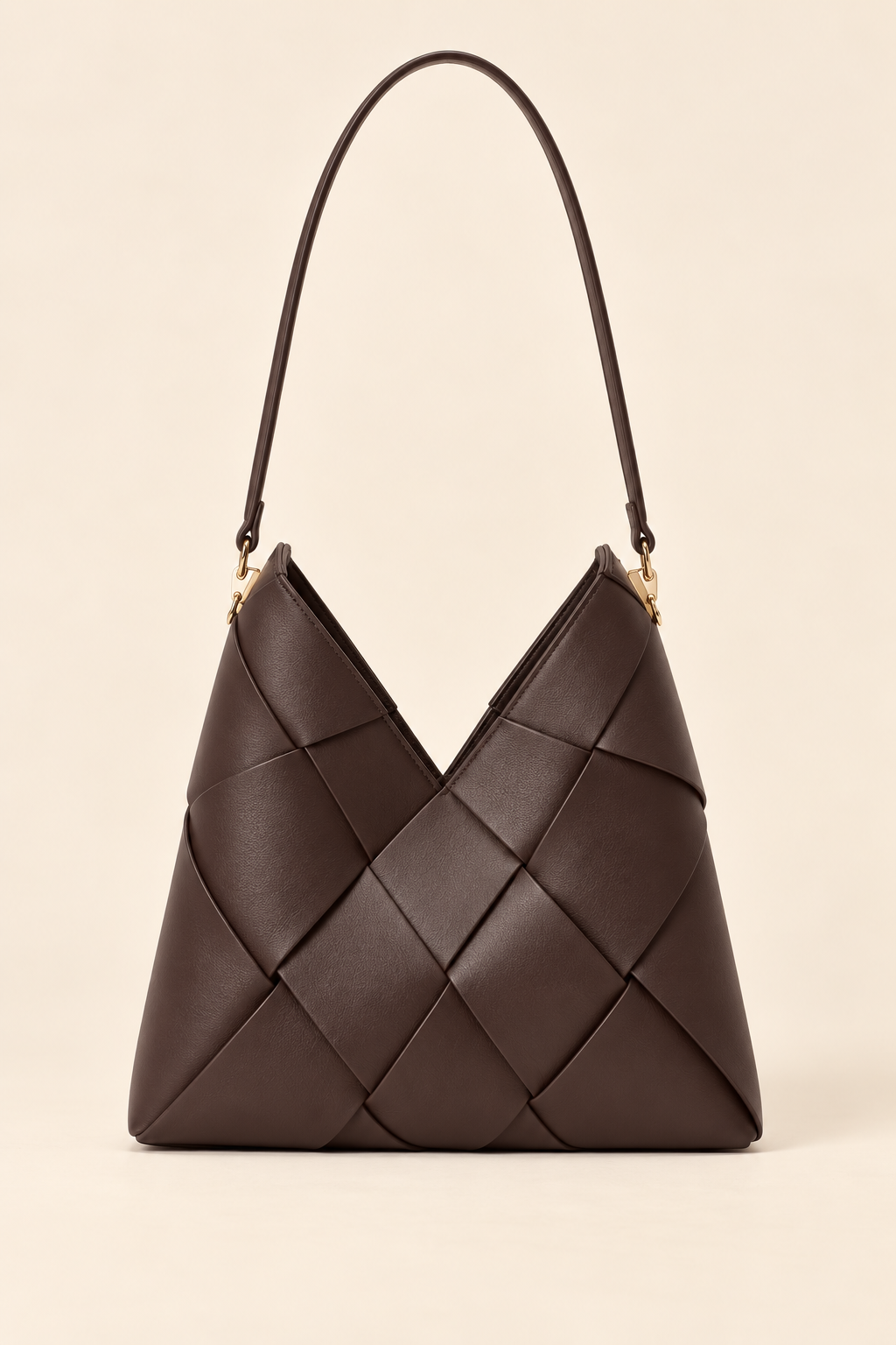 The Phaedra Vegan Leather Shoulder Bag