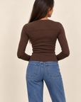 The Anissa Brown Envelope Top
