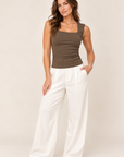 The Izzy Chocolate Tank Top