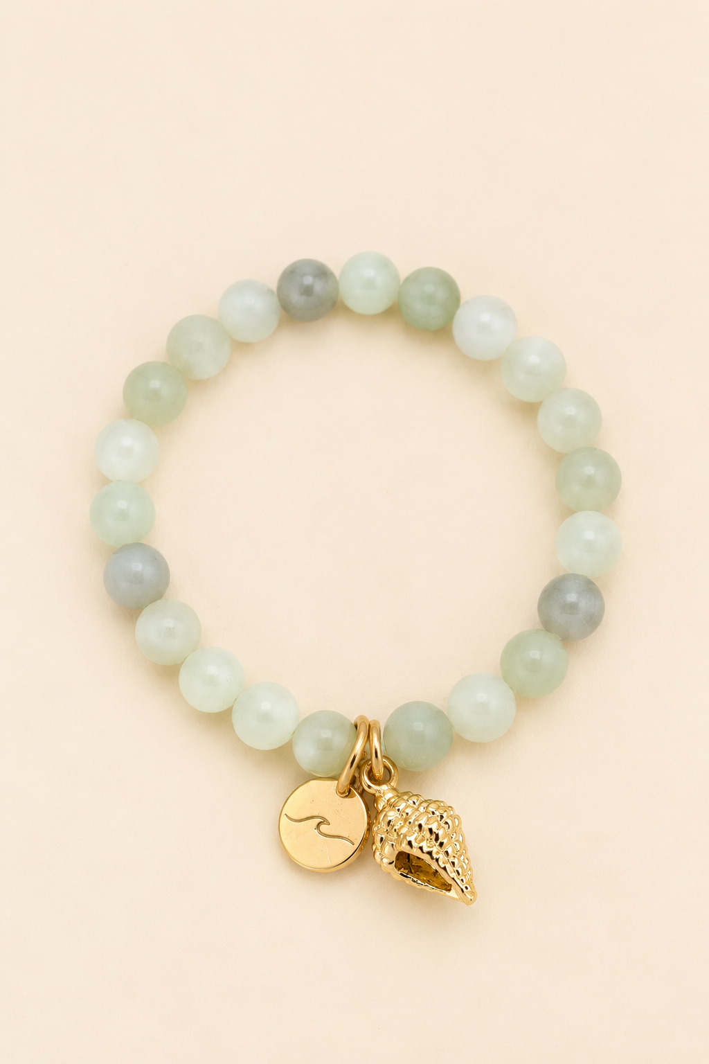 The Conch Shell Charm Bracelet