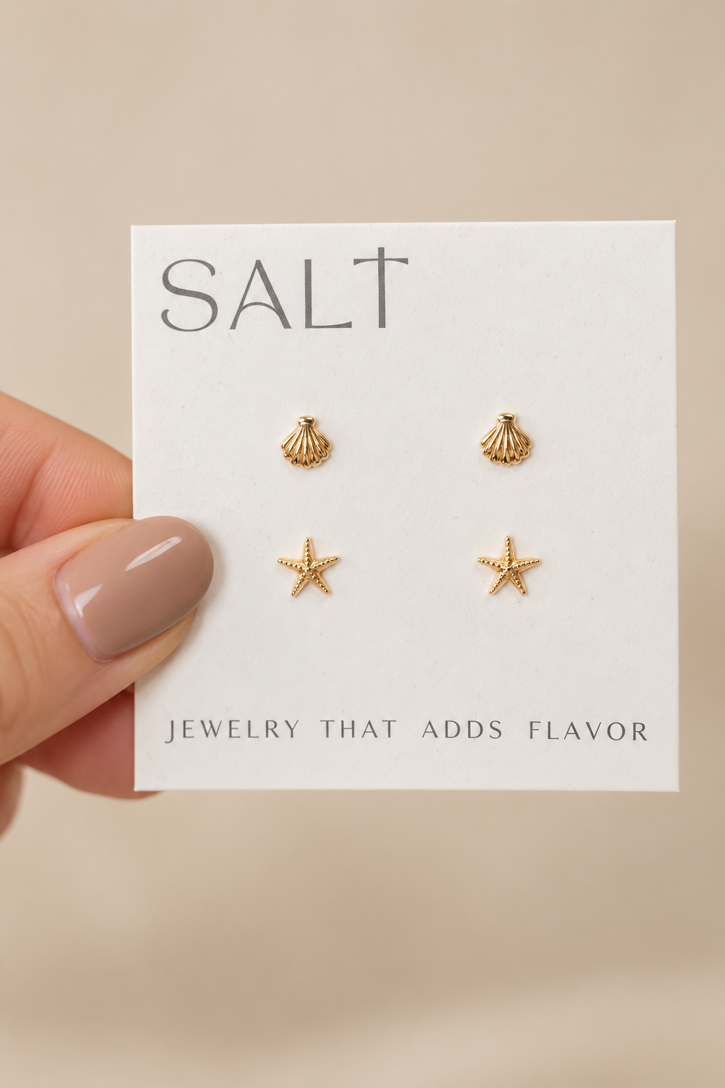 The Coastal Stud Set by SALT by Sarah Curtis