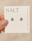 The Seashell Studs by SALT by Sarah Curtis