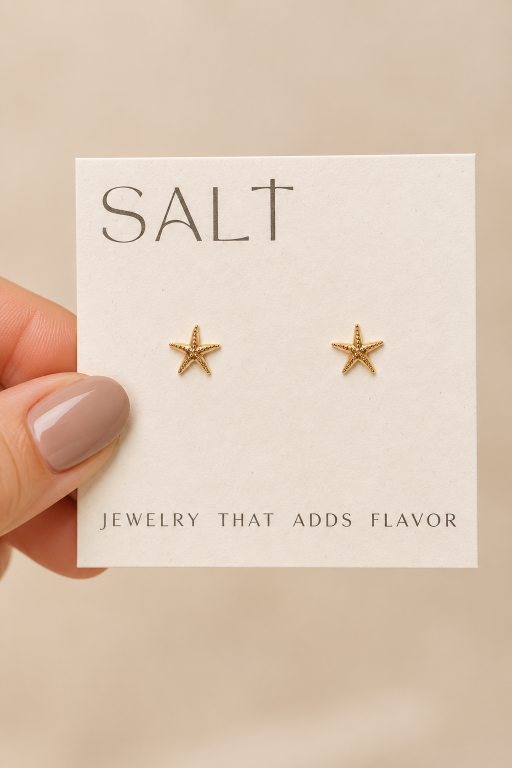 The Starfish Studs by SALT by Sarah Curtis