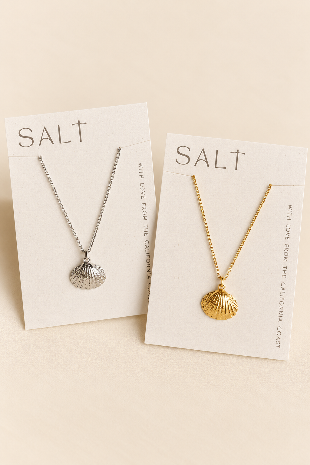 The Scallop Seashell Necklace by SALT by Sarah Curtis