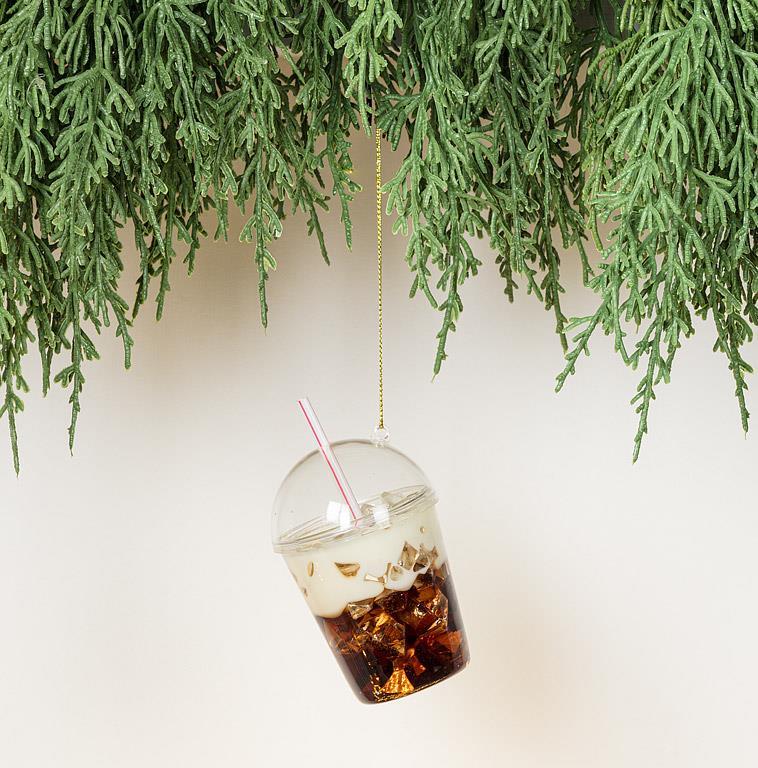 The Iced Coffee Ornament