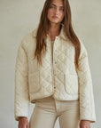 The Isolde Cotton Quilted Jacket