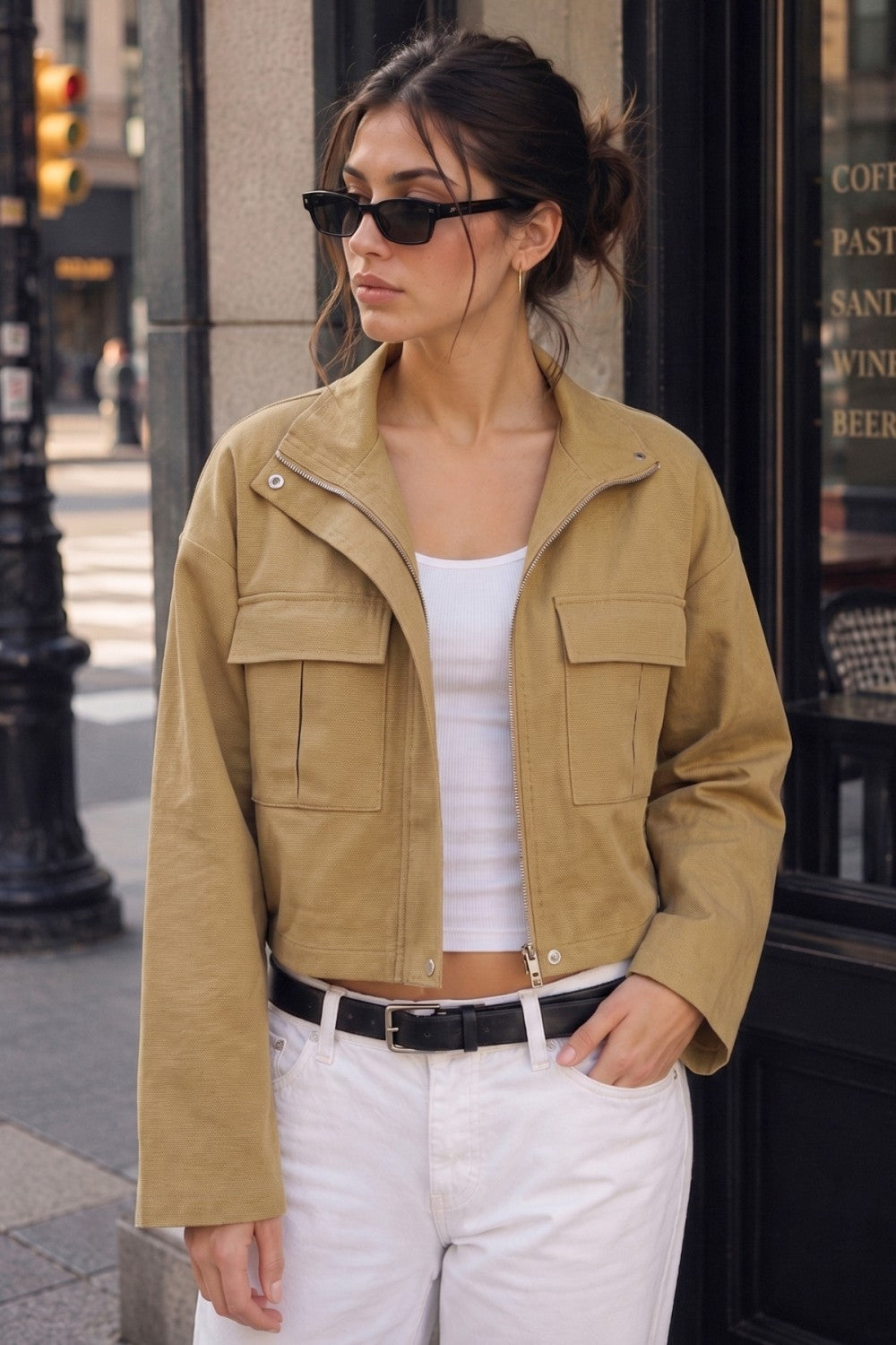 The Parker Utility Cargo Jacket