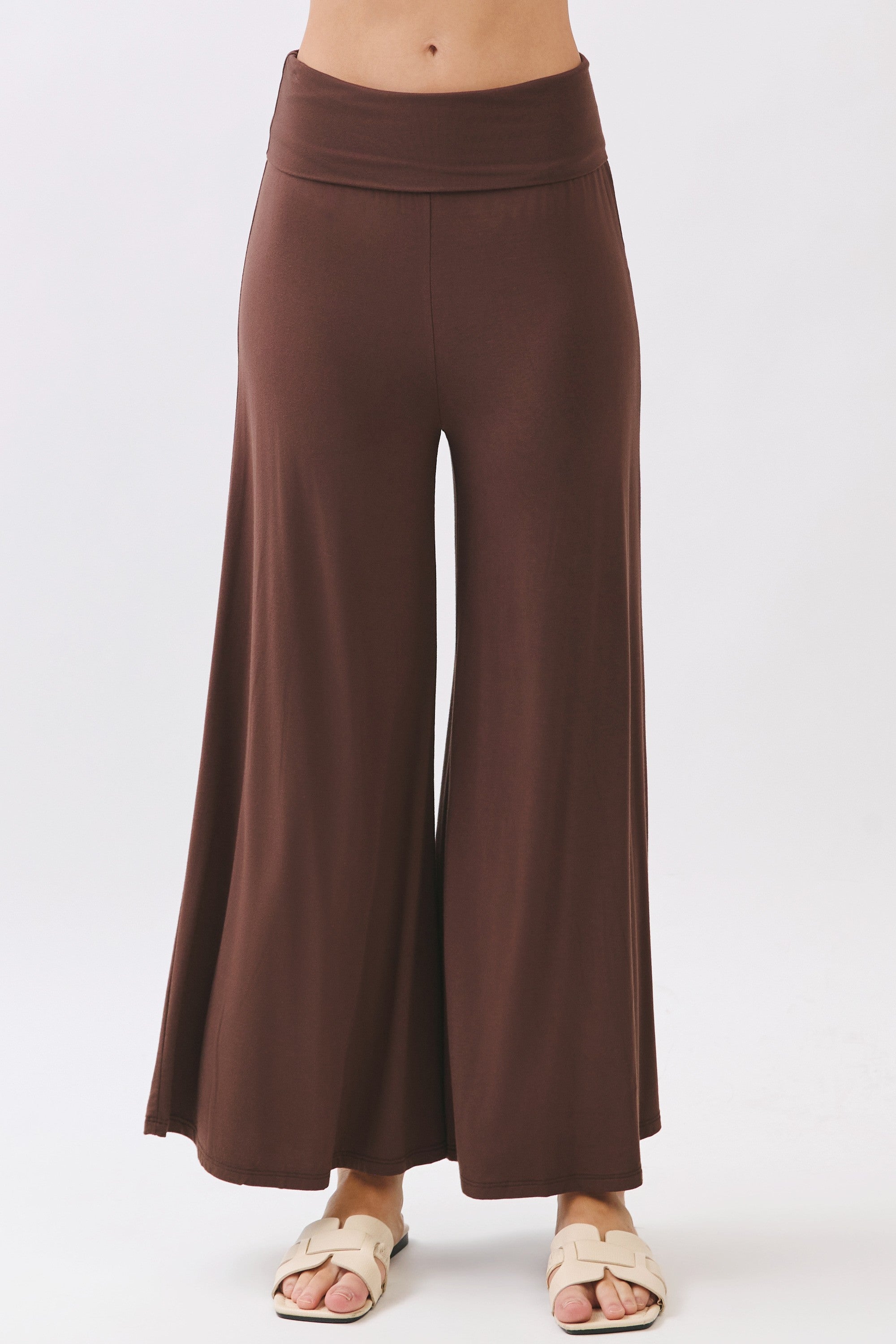 The Jaya Chocolate Palazzo Pants