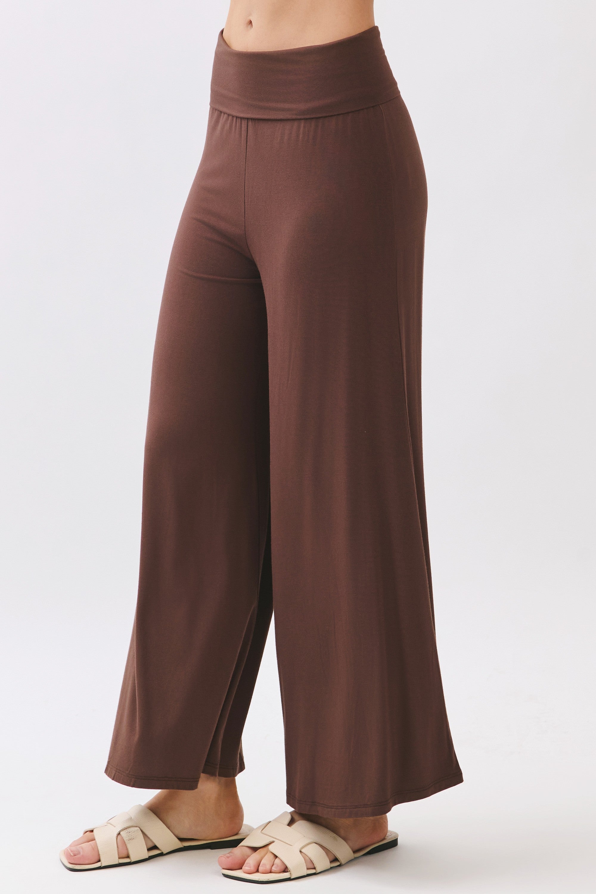The Jaya Chocolate Palazzo Pants