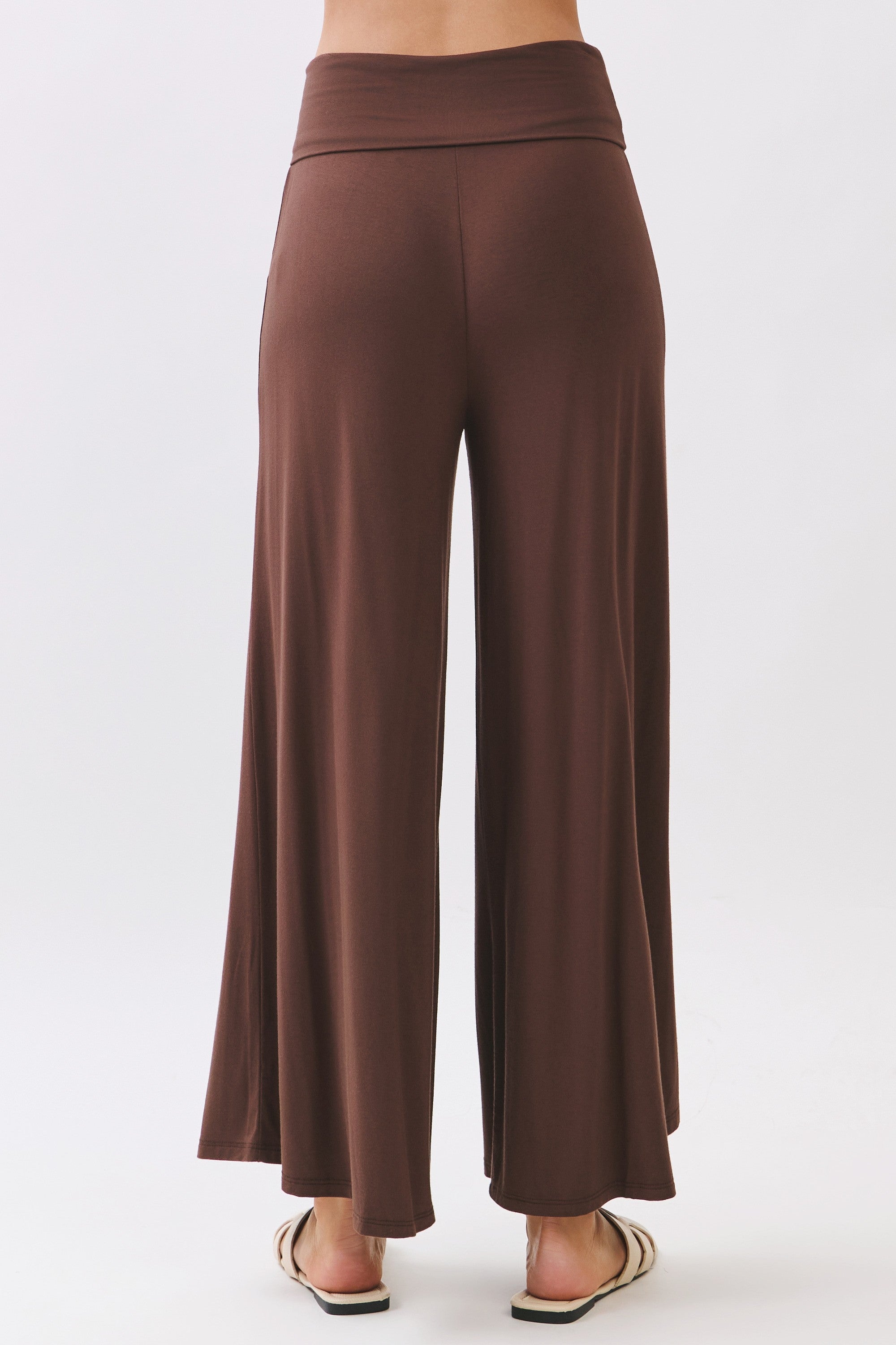 The Jaya Chocolate Palazzo Pants