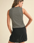 The Jennifer Striped Knitted Top