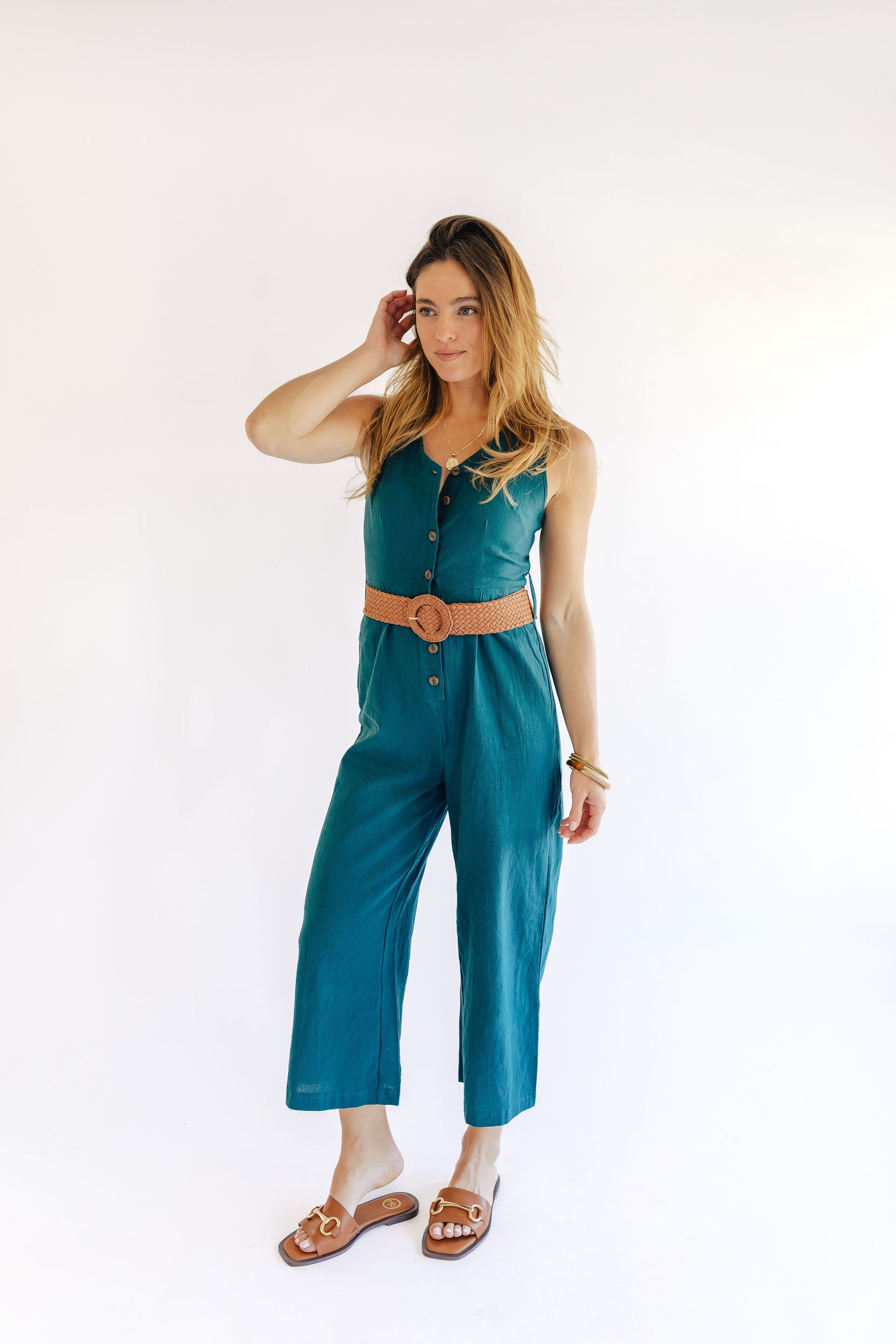 The Jodie Belted Jumpsuit