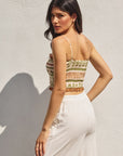 The Joshua Tree Smocked Crop Top