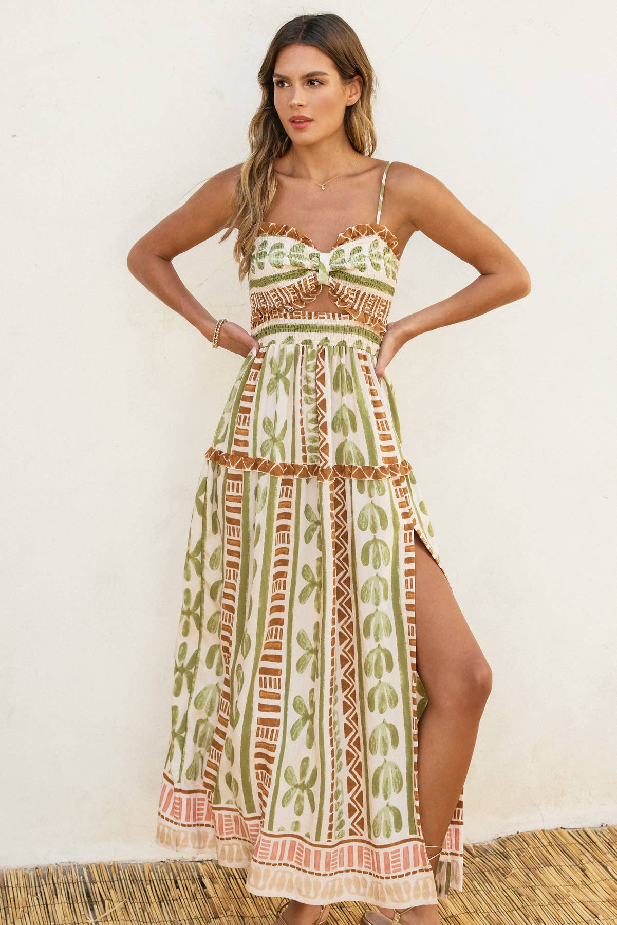 The Joshua Tree Cutout Maxi Dress