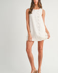 The Julia Button Mini Dress