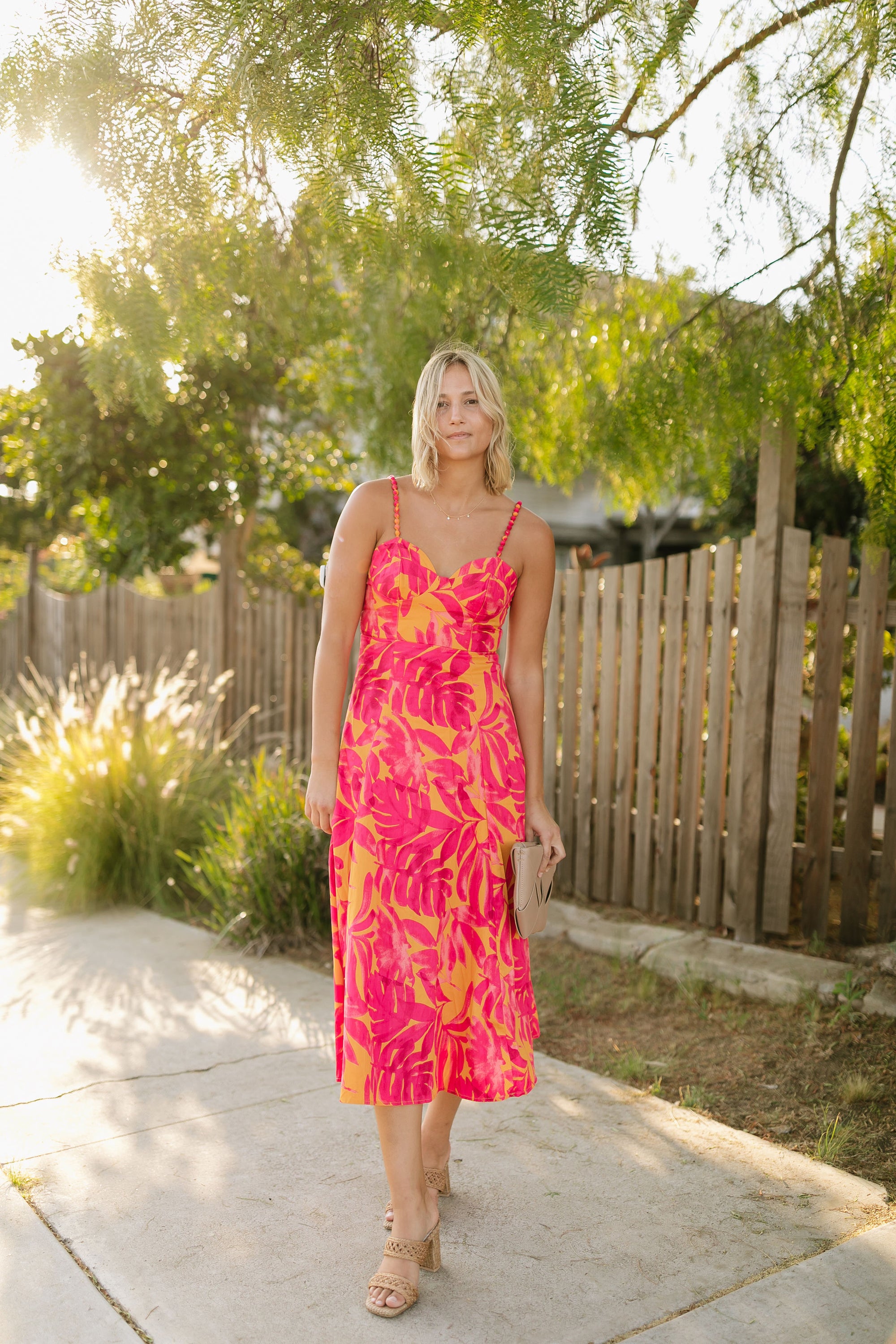 The Karmen Sunset Beaded Maxi Dress Thread + Seed The Karmen Sunset Beaded Maxi Dress Thread + Seed