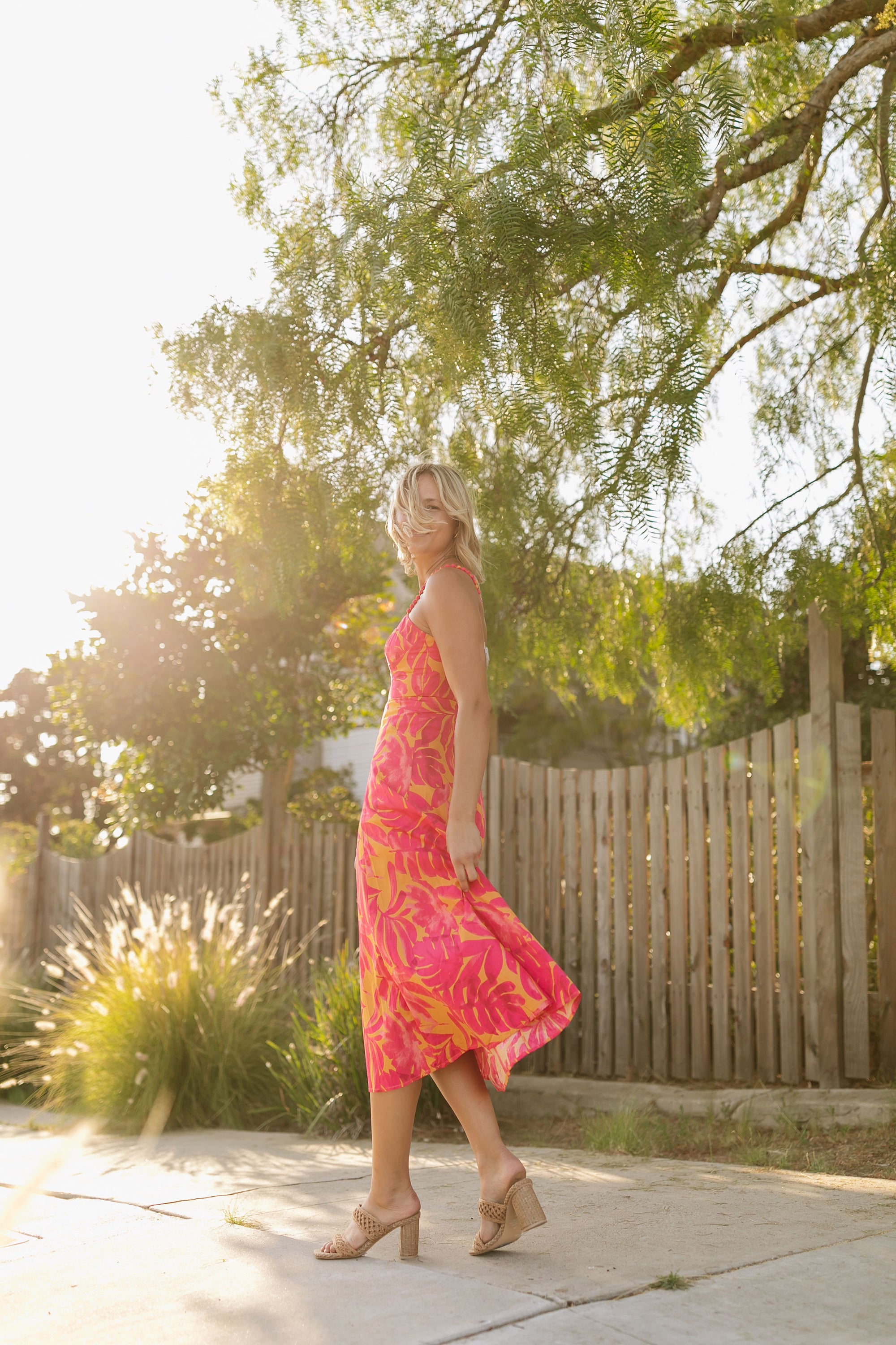 The Karmen Sunset Beaded Maxi Dress Thread + Seed The Karmen Sunset Beaded Maxi Dress Thread + Seed