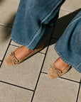 The Charlotte Taupe Suede Ballet Flat