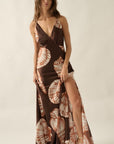The Kailani Seashell Halter Dress