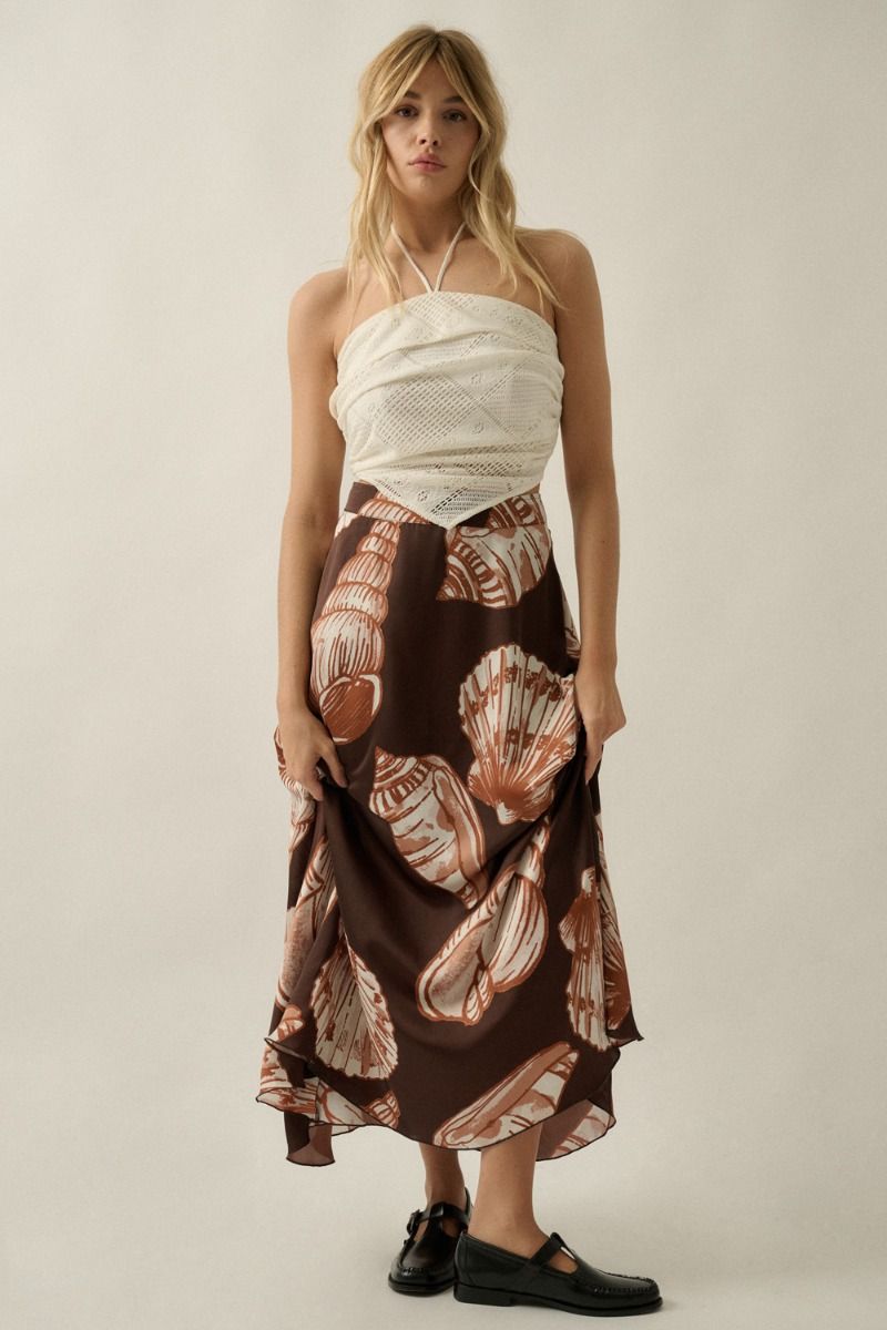 The Kailani Seashell Maxi Skirt