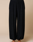 The Dahlia Black Top + Pant Set - Sold Separately
