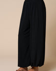 The Dahlia Black Top + Pant Set - Sold Separately