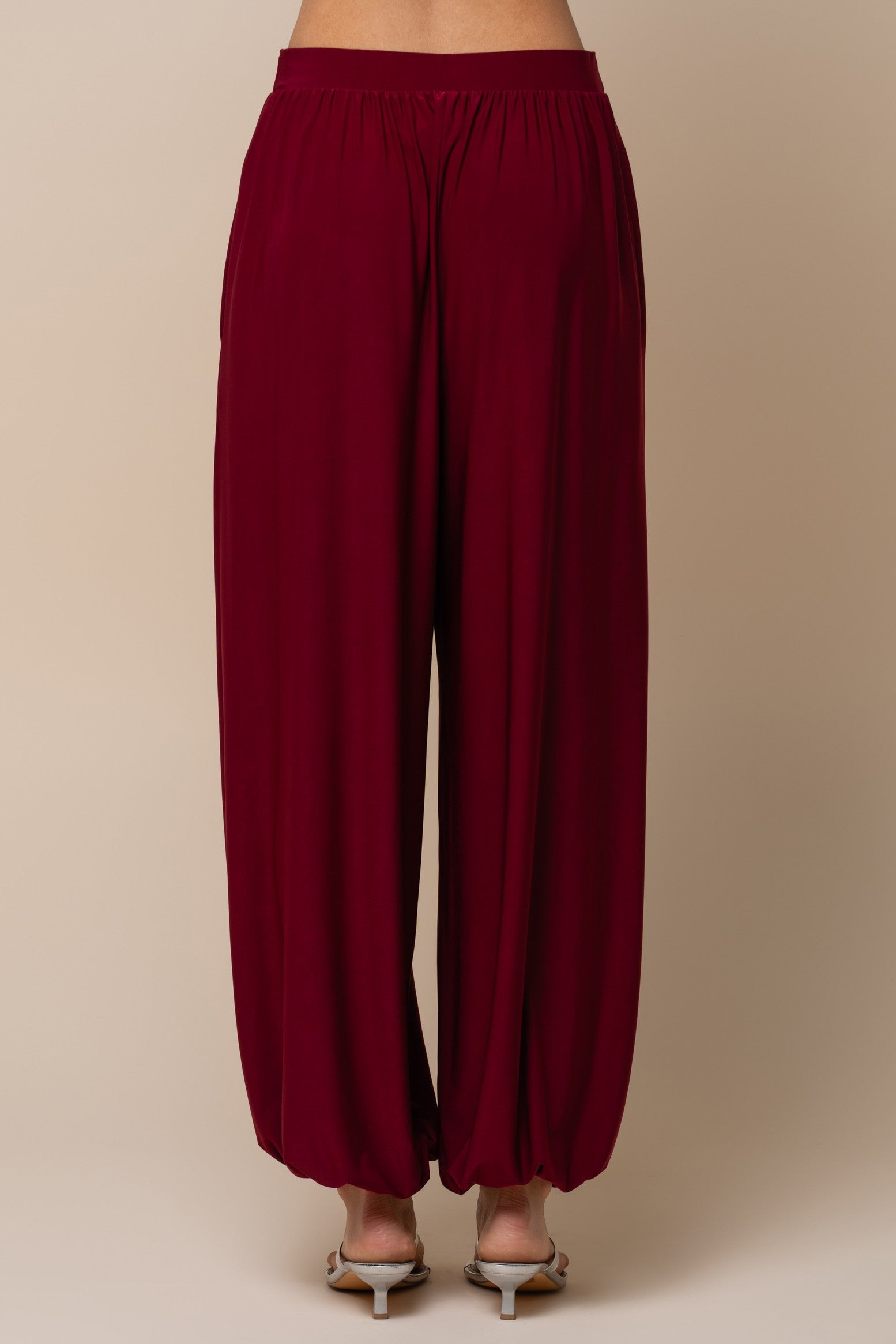 The Dahlia Burgundy Top + Pant Set - Sold Separately