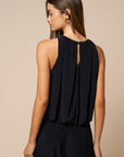 The Dahlia Black Top + Pant Set - Sold Separately