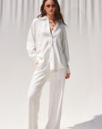 The Ladessa Ivory Top + Pants Set - Sold Separately