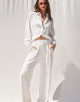 The Ladessa Ivory Top + Pants Set - Sold Separately